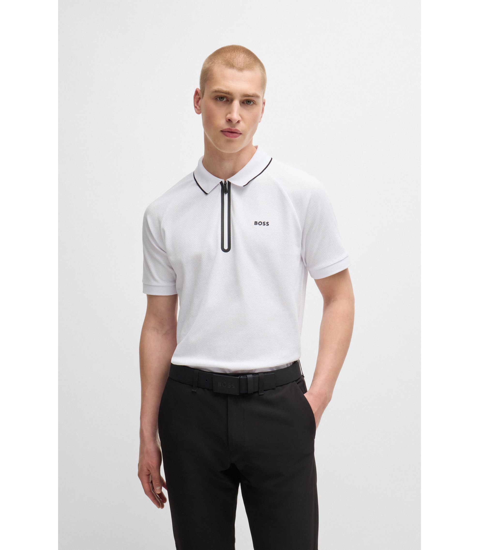 ■Hugo Boss■ Cotton Sleeve Polo Shirt 50483246432 PS23_5048 hbna50522414_100_350?wid=1980&