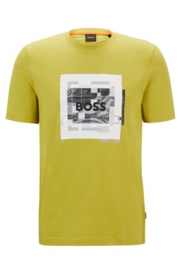 Hugo Boss Verde Cotton Men's T-Shirt