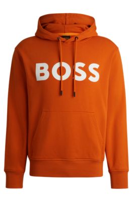 Hugo boss orange hoodie on sale