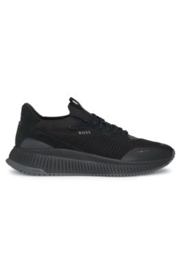 TTNM EVO trainers with knitted uppers, Black