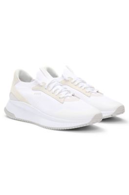 TTNM EVO trainers with knitted uppers, White