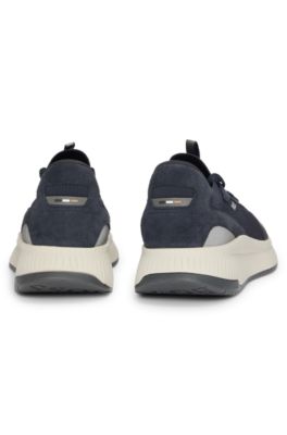 TTNM EVO trainers with knitted uppers, Dark Blue