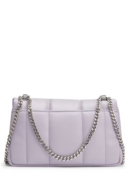 Shoulder bag with Double B monogram, Light Purple
