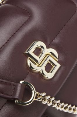 Shoulder bag with Double B monogram, Light Purple