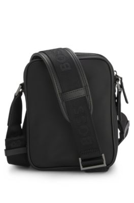 Reporter bag with Double B monogram hardware, Black
