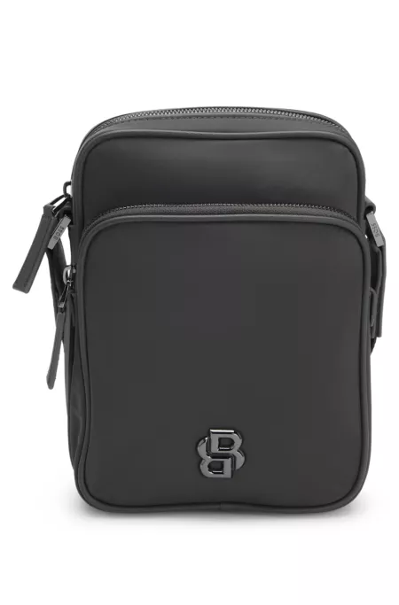 Reporter bag with Double B monogram hardware