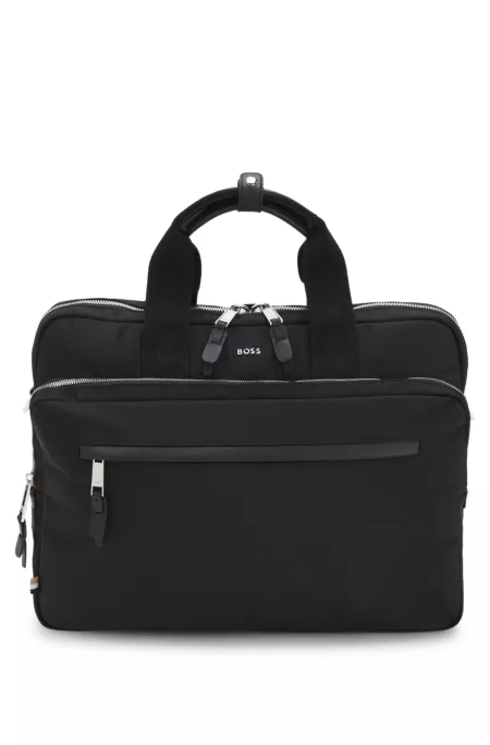 Document case with removable shoulder strap
