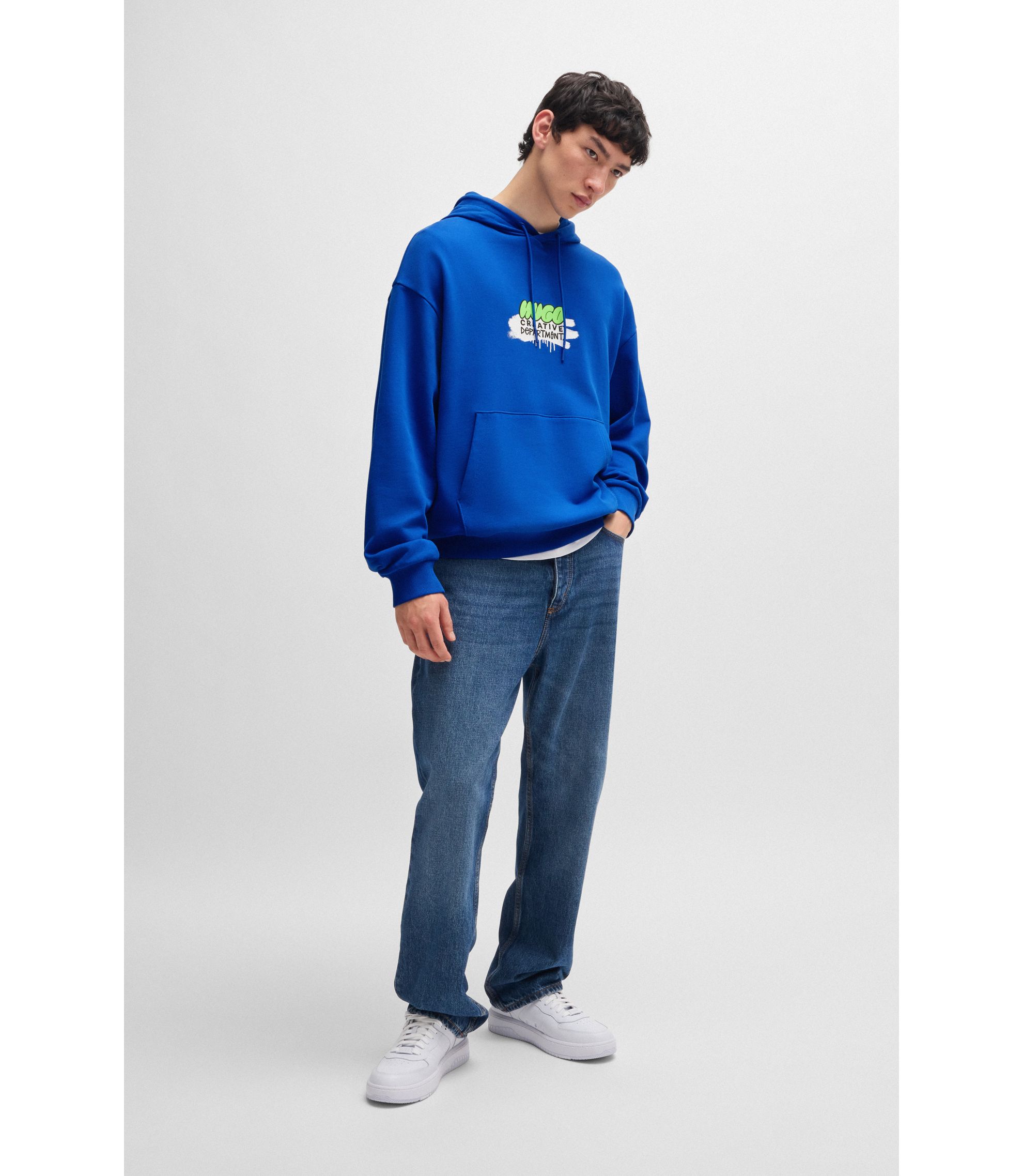 ■Hugo Boss■ Graffiti Logo Sweatshirt50487541100 SR23_50487 hbna50523850_493_300?wid=1980&