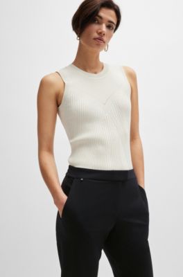 Slim-fit trousers performance-stretch jersey