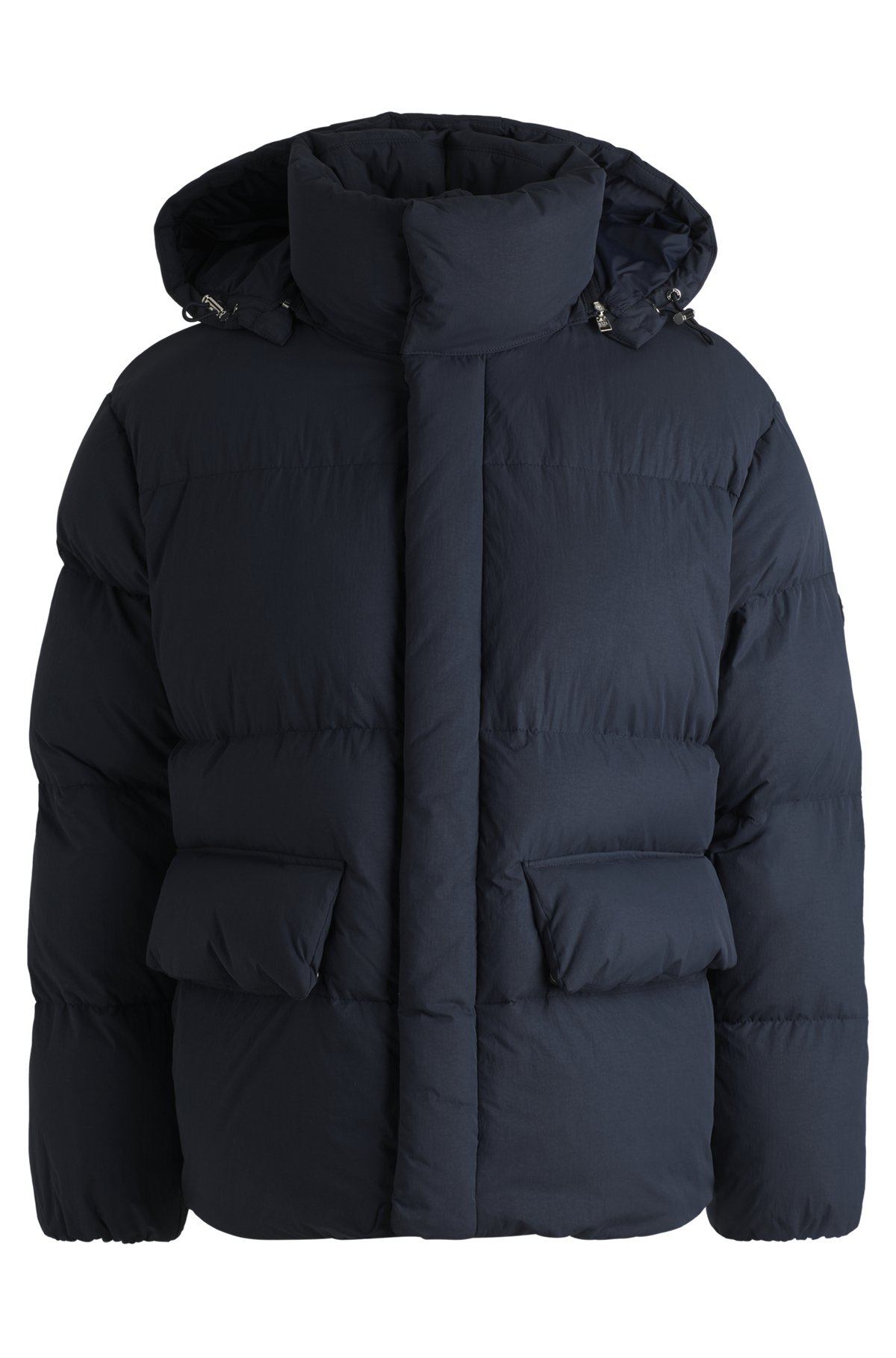 BOSS - Water-repellent puffer jacket with Double B monogram BOSS - Water-repellent puffer jacket with Double B monogram