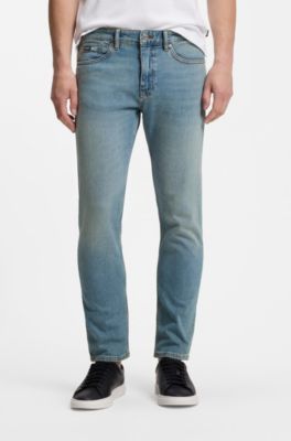 Delaware Jean Slim en denim stretch confortable bleu, Bleu