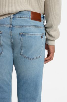 Delaware vaqueros slim fit en c&oacute;modo denim el&aacute;stico azul, Azul
