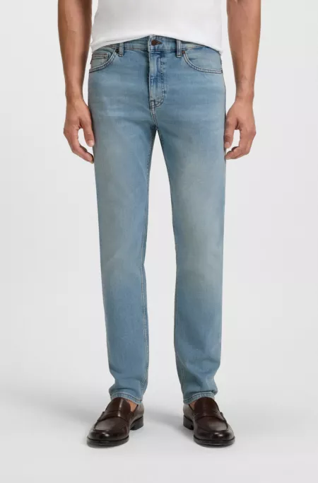 Delaware slim-fit jeans in blue comfort-stretch denim