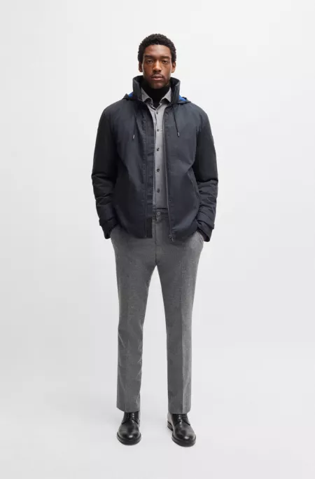 Waterproof jacket in a slim fit