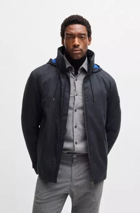 Waterproof jacket in a slim fit