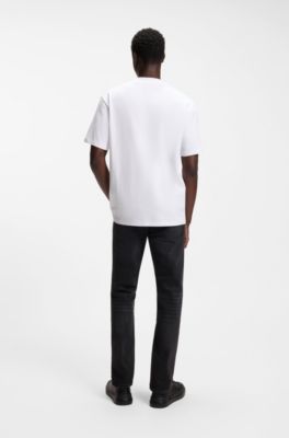 Jean Extra Slim en denim stretch noir, Noir