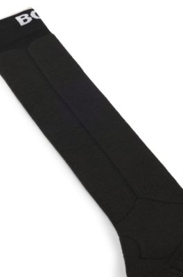 BOSS Ski knee-high socks with plush sole