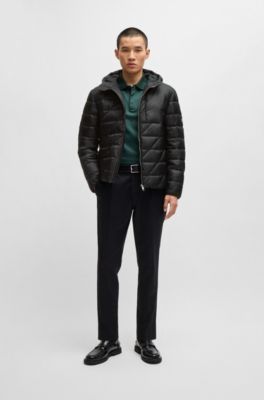 Water-repellent jacket with Double B monogram