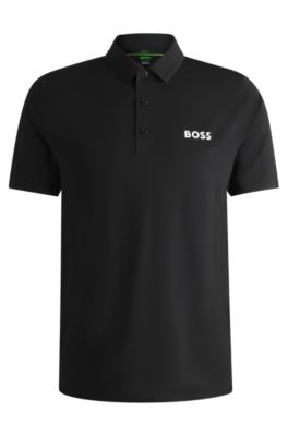 BOSS - BOSS x Matteo Berrettini slim-fit polo shirt with UV