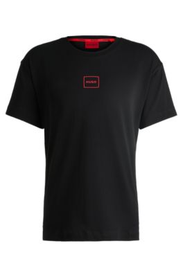 HUGOBOSS/ロゴプリント リラックスフィット Tシャツ BOSS - リラックスフィットTシャツ コットン シーズンバック