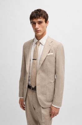 Camisa regular fit de algod&oacute;n y cashmere, Blanco