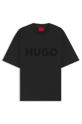 Tシャツ・カットソー HUGO Men T-shirt Black 50540080 001 hbna50525765_001_100?$
