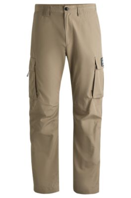 Hugo Boss Boss X Nfl Relaxed-fit Cargo Trousers With Special Branding In Nfl Generic