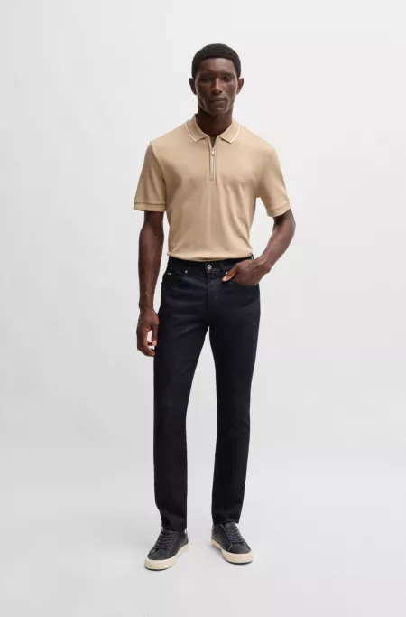 Delaware slim-fit jeans in indigo stretch denim