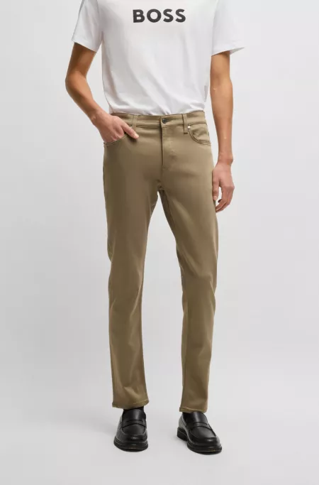 Slim-fit jeans in performance denim