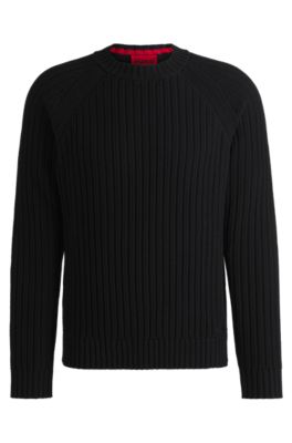 NOAH 奪い取る Cotton Rib Knit Sweater L 