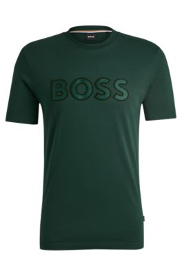 BOSS ロゴ Tシャツ | ブラウン | FARFETCH JP