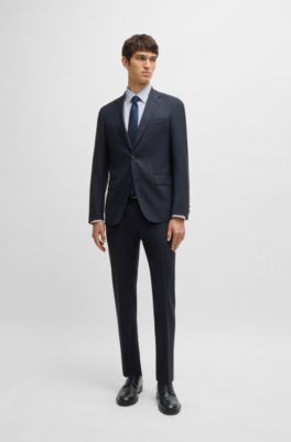 Chemise Slim en tissu stretch fa&ccedil;onn&eacute; performant, bleu clair