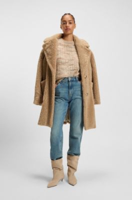 Jersey relaxed fit de mezcla de alpaca con hilos multicolor, Fantas&iacute;a