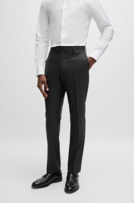 スーツ 25ssAURALEE LIGHTCOTTONWOOL VIYELLACARGO Auralee Light Cotton Wool Viyella Cargo Pants Black | HAVEN