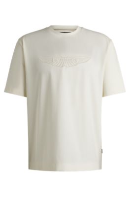 BOSS - BOSS x ASTON MARTIN T-shirt in mercerized stretch