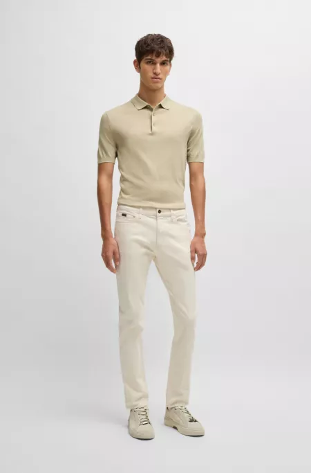 Slim-fit jeans in comfort-stretch denim