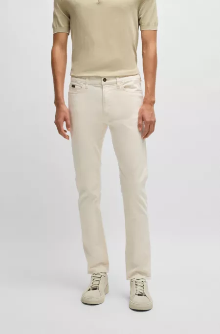 Slim-fit jeans in comfort-stretch denim