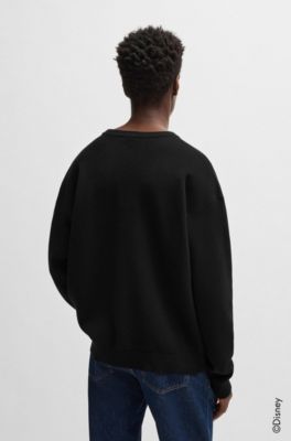 Jersey HUGO&nbsp;x&nbsp;Disney con logo de Pesadilla antes de Navidad, Negro