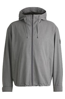 Regular-fit jacket in performance-stretch material