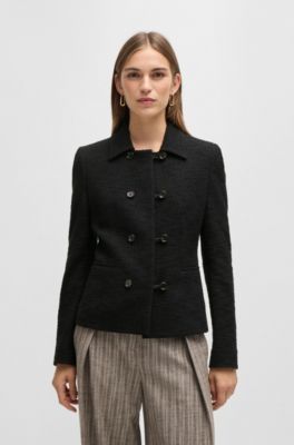 Extra-slim-fit jacket tweed