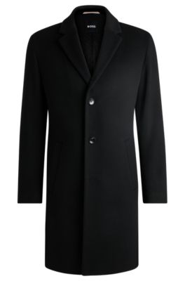 BOSS - Formal coat in wool - Black