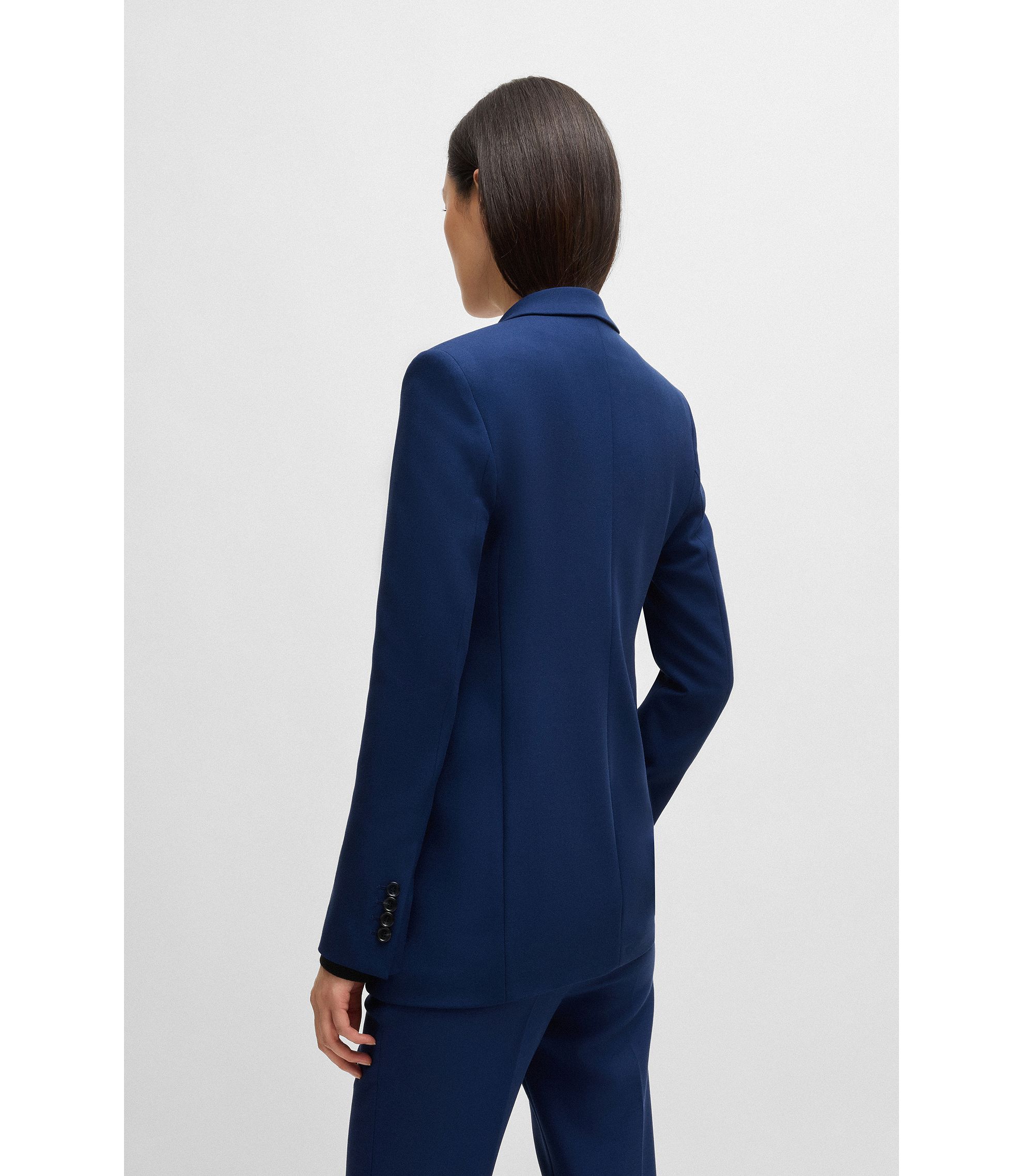 BOSS - Regular-fit jacket with double-breasted closure BOSS - Regular-fit jacket with double-breasted closure