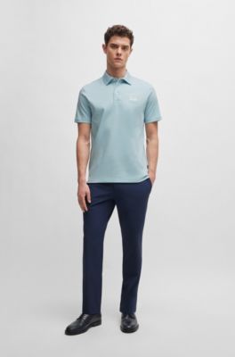 BOSS × SHOHEI OHTANI コットンポロシャツXS BOSS - BOSS x Shohei Ohtani cotton polo shirt with monogram