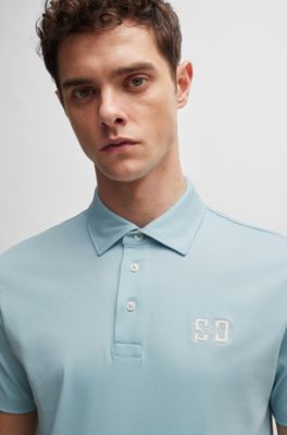 BOSS × SHOHEI OHTANI コットンポロシャツXS BOSS - BOSS x Shohei Ohtani cotton polo shirt with monogram