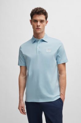 BOSS × SHOHEI OHTANI コットンポロシャツXS BOSS - BOSS x Shohei Ohtani cotton polo shirt with monogram