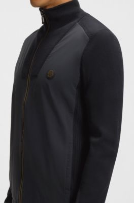 Knitted jacket with Double B monogram