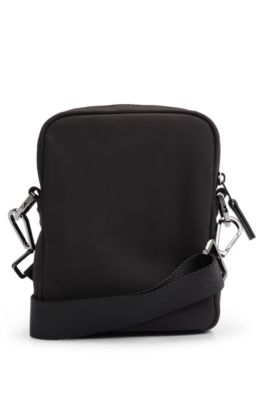 Reporter bag with adjustable and detachable strap, Black