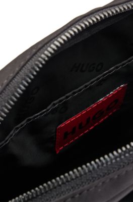 Reporter bag with adjustable and detachable strap, Black