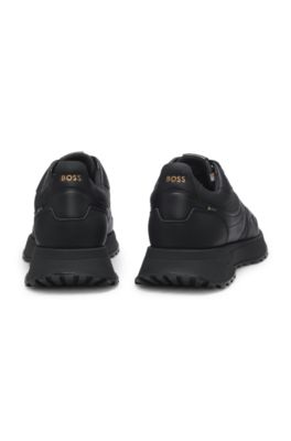 Waterproof trainers with windproof performance, Black