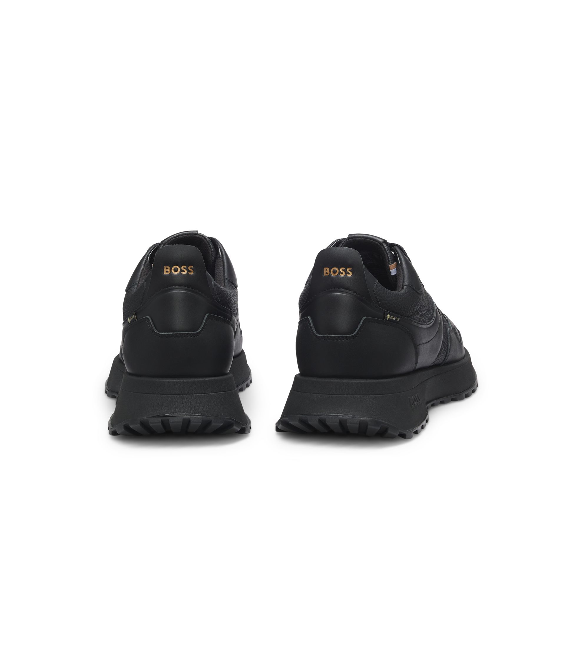 BOSS - Waterproof trainers with windproof performance - Black